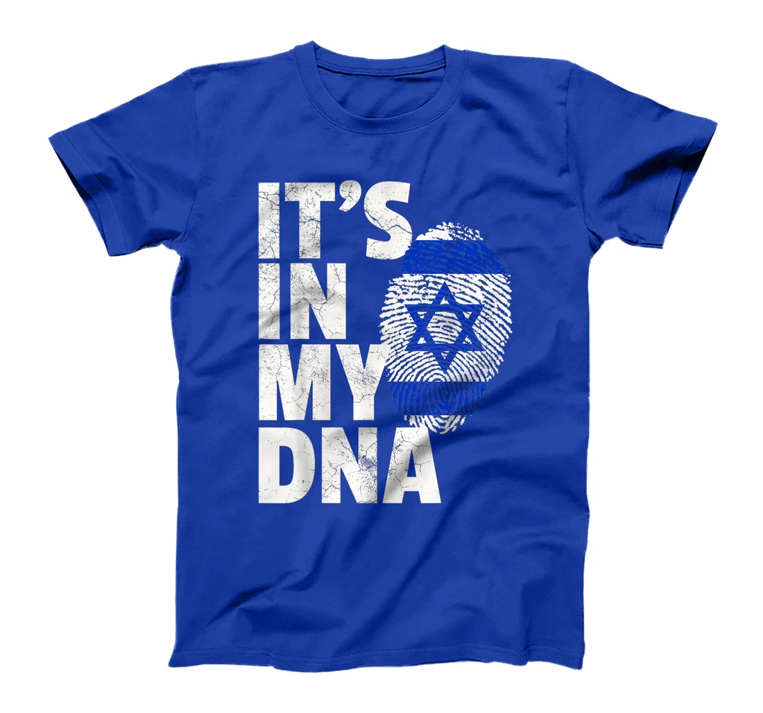 IT'S IN MY DNA Israeli Israel Flag National Pride Roots Gift T-Shirt