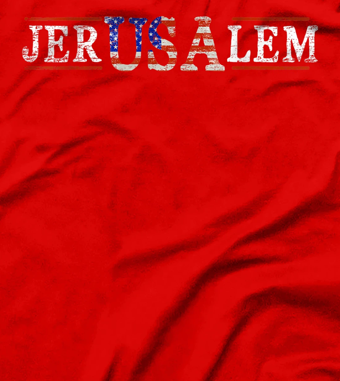 JerUSAlem USA Israel T-Shirt
