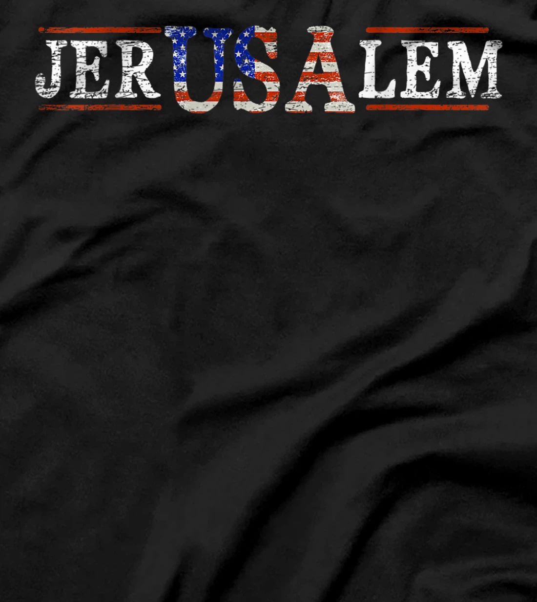 JerUSAlem USA Israel T-Shirt