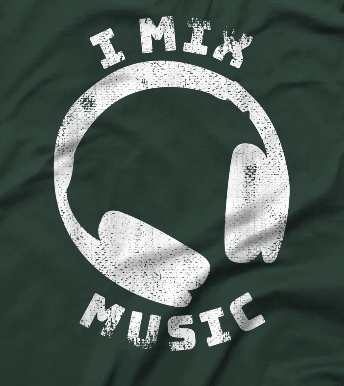 I Mix Music - DJ Quote Disc Jockey T-Shirt, Women T-Shirt