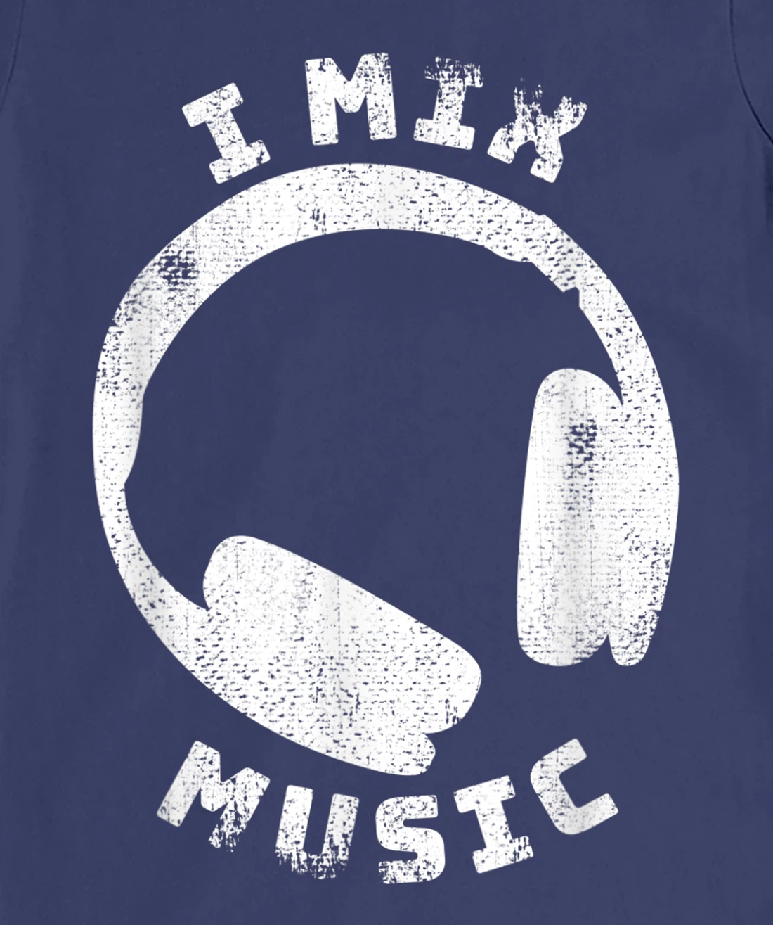 I Mix Music - DJ Quote Disc Jockey T-Shirt, Women T-Shirt