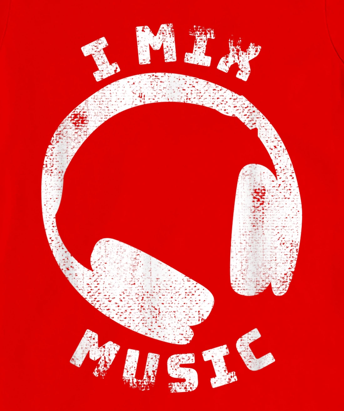 I Mix Music - DJ Quote Disc Jockey T-Shirt, Women T-Shirt