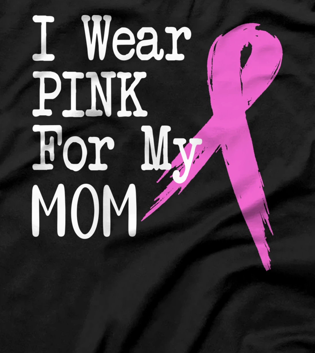 Womens Wife Mom Survivor Design Gift For Breast Cancer T-Shirt