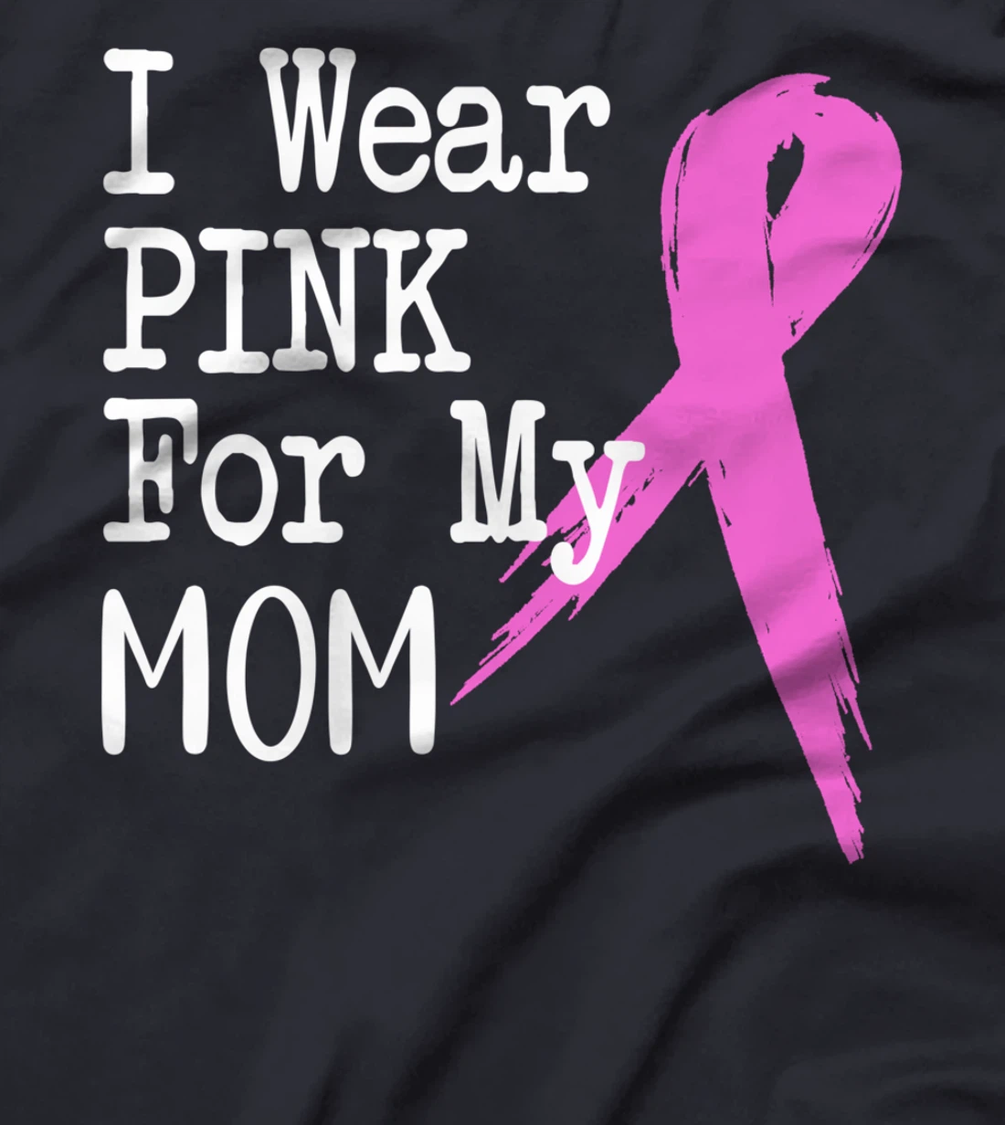 Womens Wife Mom Survivor Design Gift For Breast Cancer T-Shirt