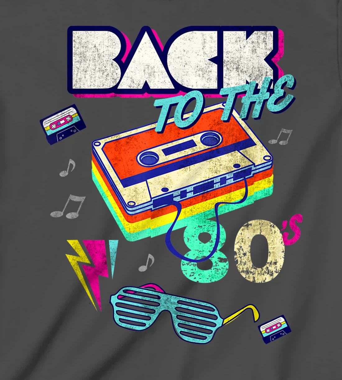 Cool Back To 80's Tees Vintage Retro I Love 80's Graphic Fun T-Shirt, Kid T-Shirt and Women T-Shirt