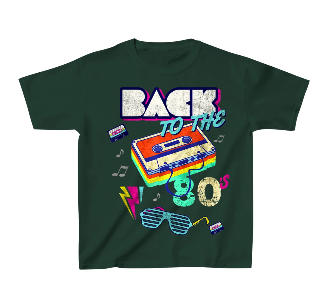 Cool Back To 80's Tees Vintage Retro I Love 80's Graphic Fun T-Shirt, Kid T-Shirt and Women T-Shirt