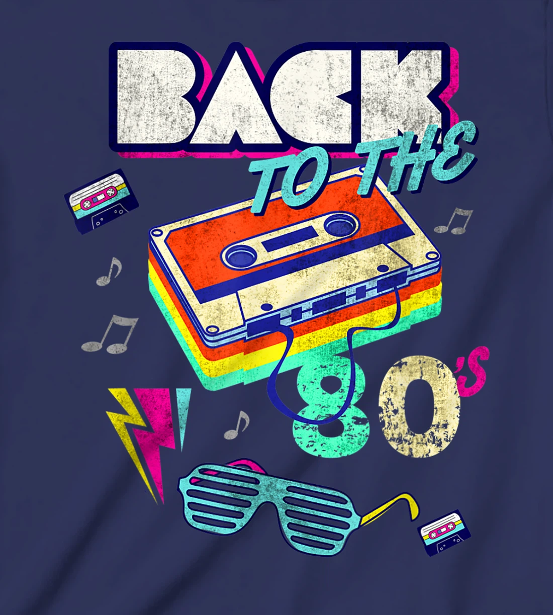 Cool Back To 80's Tees Vintage Retro I Love 80's Graphic Fun T-Shirt, Kid T-Shirt and Women T-Shirt
