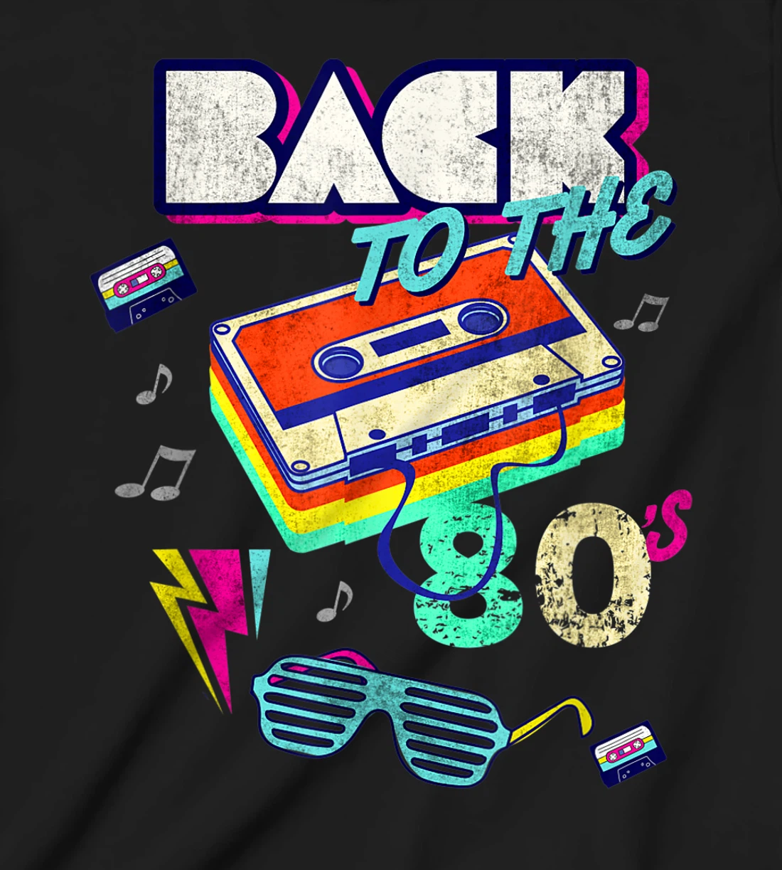 Cool Back To 80's Tees Vintage Retro I Love 80's Graphic Fun T-Shirt, Kid T-Shirt and Women T-Shirt