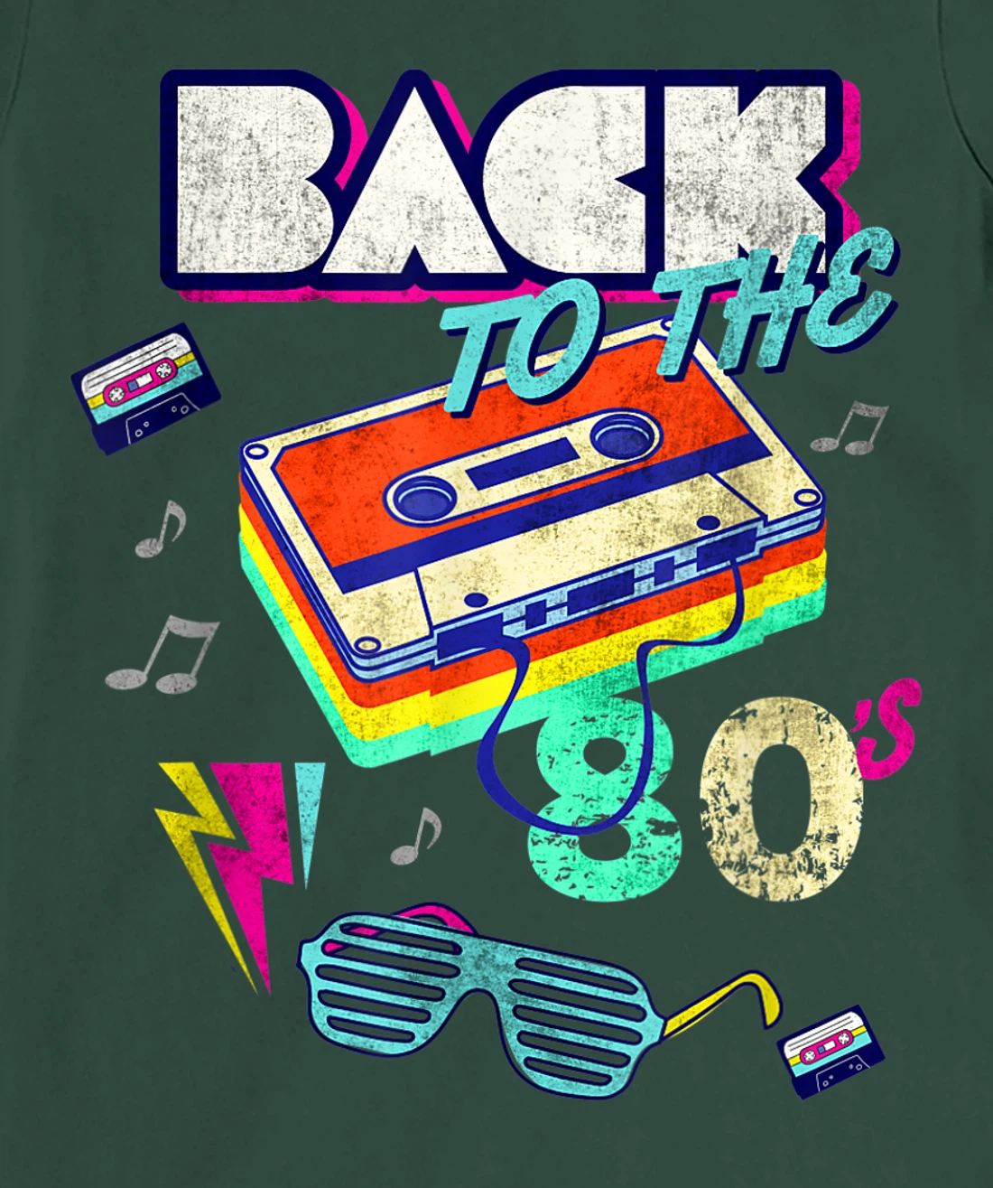 Cool Back To 80's Tees Vintage Retro I Love 80's Graphic Fun T-Shirt, Kid T-Shirt and Women T-Shirt