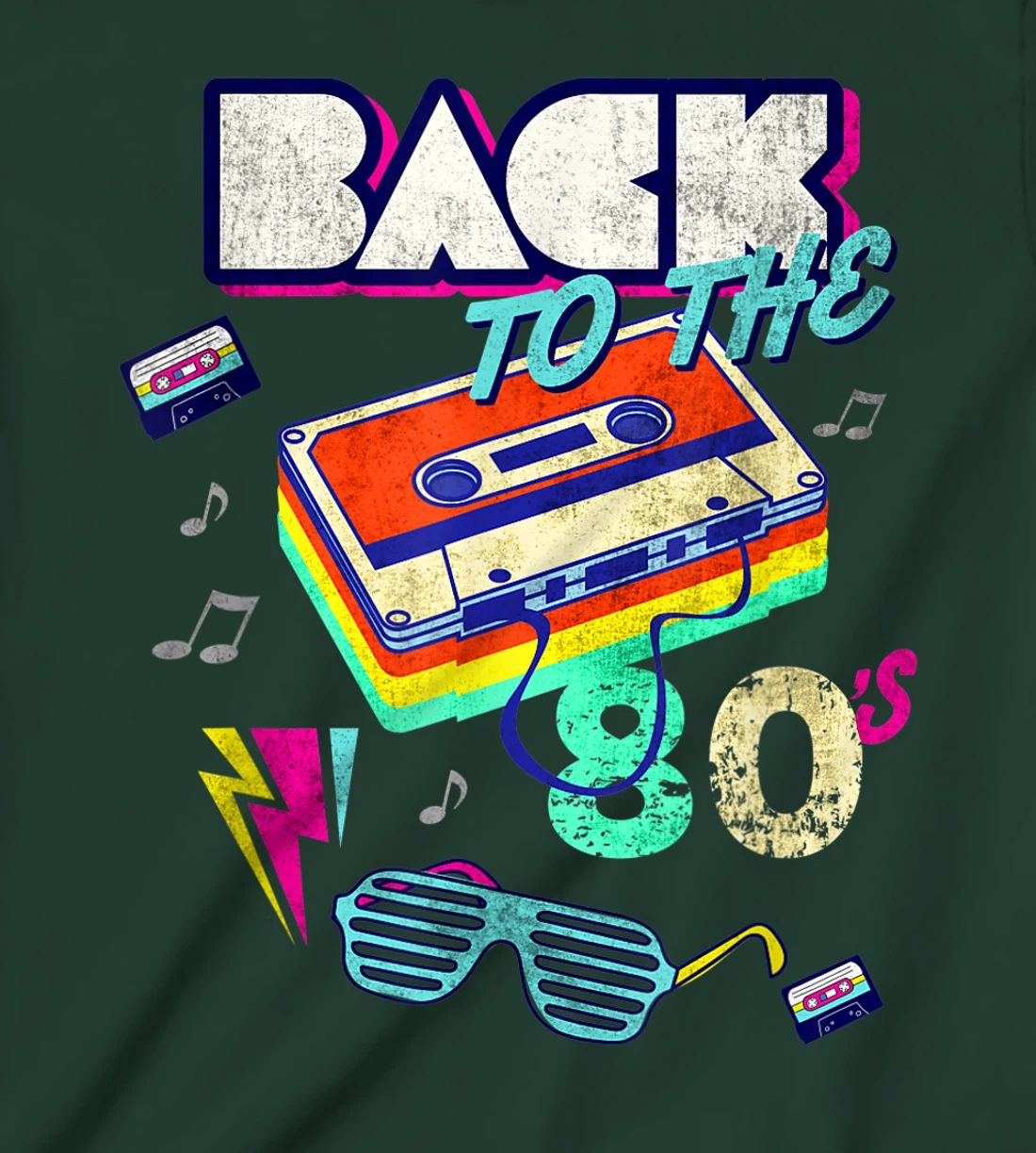 Cool Back To 80's Tees Vintage Retro I Love 80's Graphic Fun T-Shirt, Kid T-Shirt and Women T-Shirt