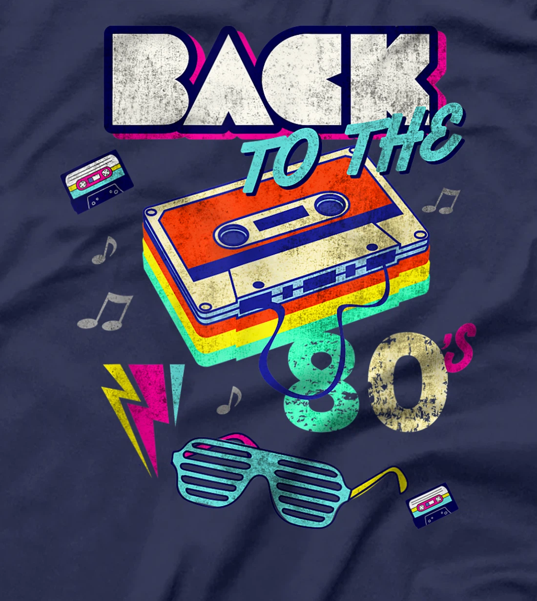Cool Back To 80's Tees Vintage Retro I Love 80's Graphic Fun T-Shirt, Kid T-Shirt and Women T-Shirt