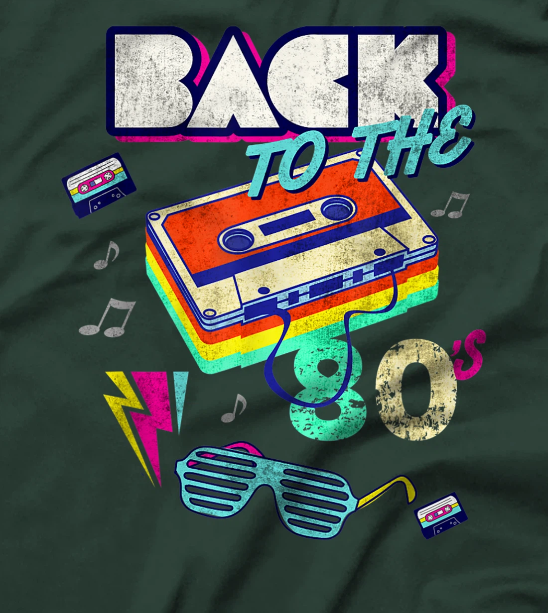 Cool Back To 80's Tees Vintage Retro I Love 80's Graphic Fun T-Shirt, Kid T-Shirt and Women T-Shirt