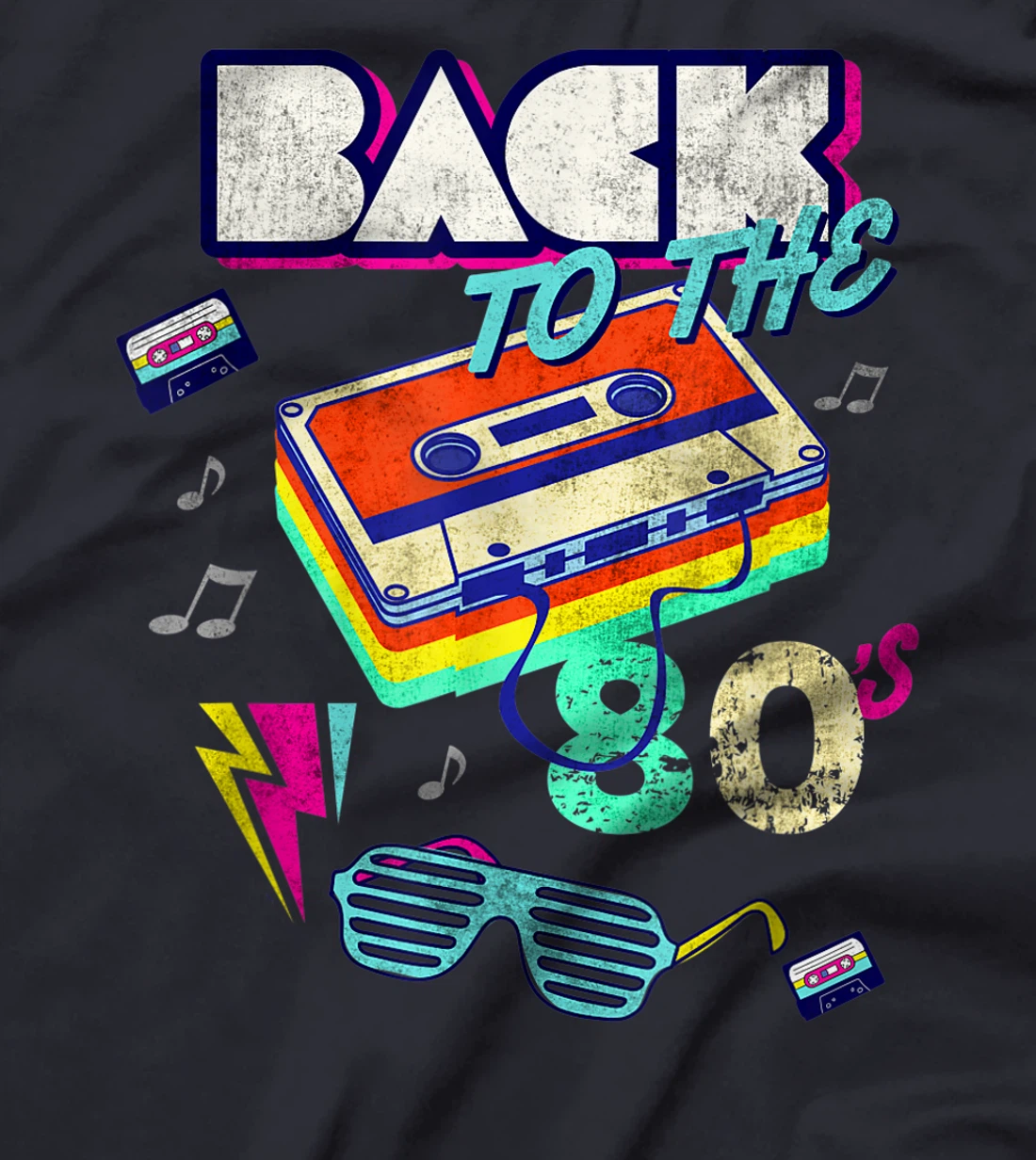Cool Back To 80's Tees Vintage Retro I Love 80's Graphic Fun T-Shirt, Kid T-Shirt and Women T-Shirt