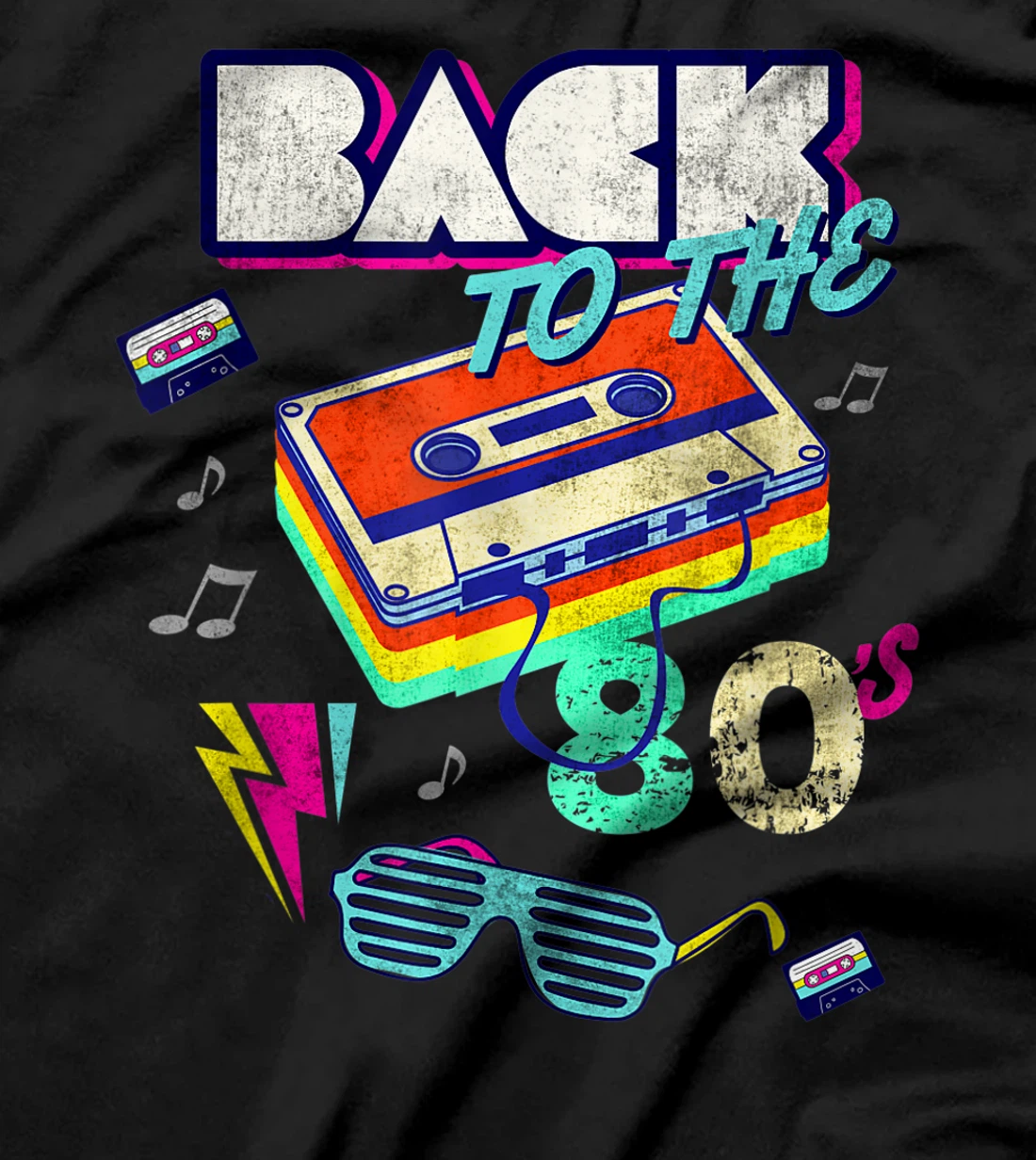 Cool Back To 80's Tees Vintage Retro I Love 80's Graphic Fun T-Shirt, Kid T-Shirt and Women T-Shirt