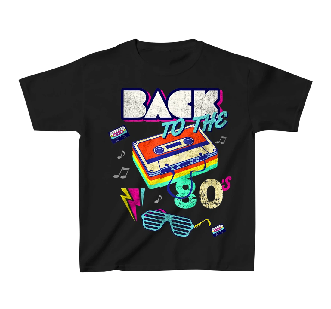 Cool Back To 80's Tees Vintage Retro I Love 80's Graphic Fun T-Shirt, Kid T-Shirt and Women T-Shirt
