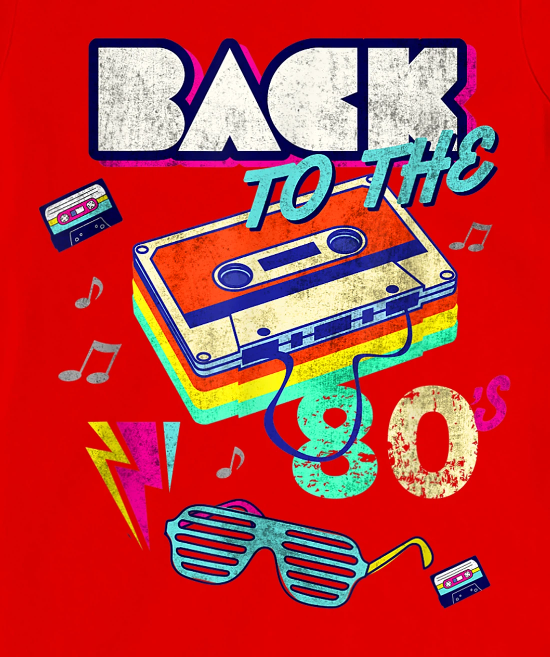 Cool Back To 80's Tees Vintage Retro I Love 80's Graphic Fun T-Shirt, Kid T-Shirt and Women T-Shirt