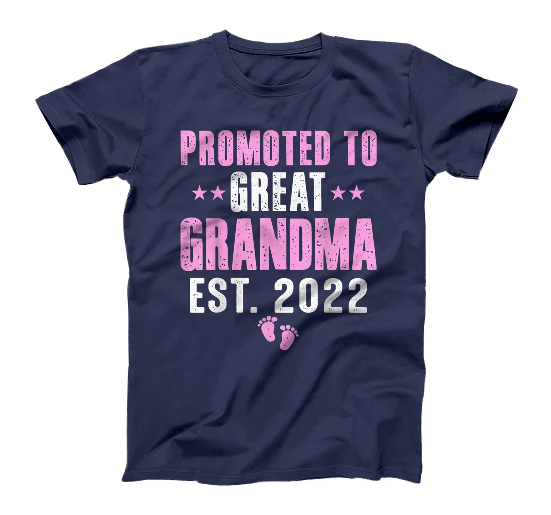 First Time Great Grandma 2022 Promoted to Great Grandma 2022 T-Shirt, Kid T-Shirt and Women T-Shirt