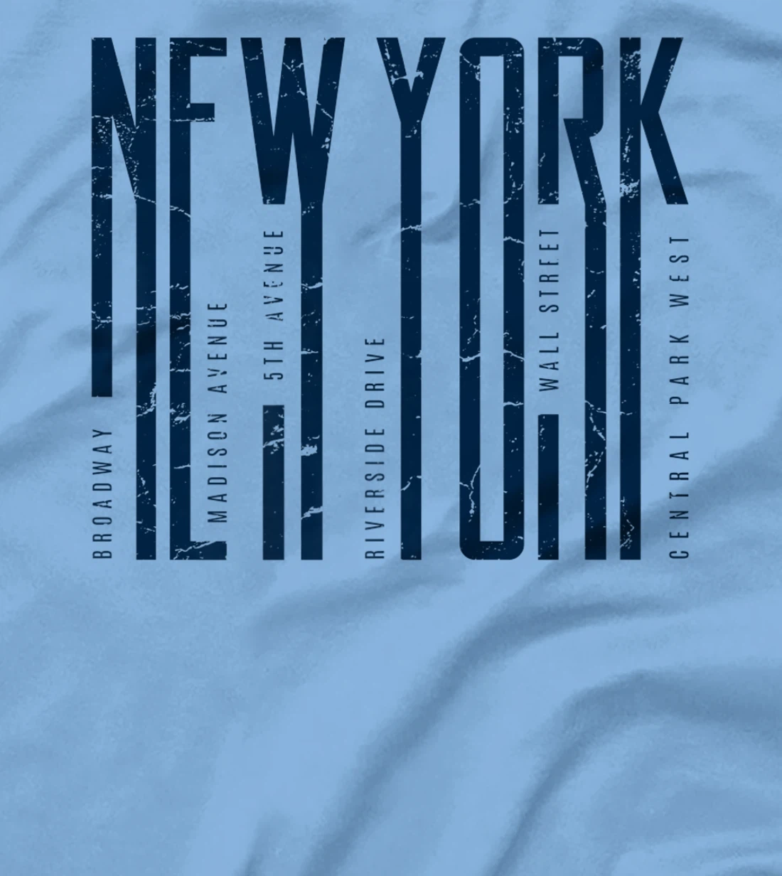 Enjoy Wear Cool New York City Avenues, New York City Graphic T-Shirt, Kid T-Shirt and Women T-Shirt