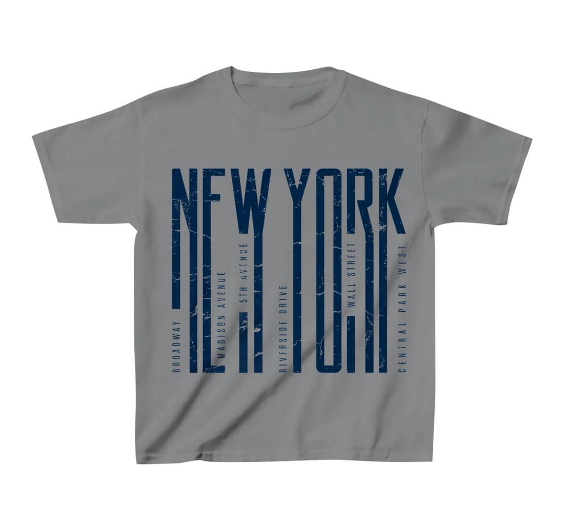 Enjoy Wear Cool New York City Avenues, New York City Graphic T-Shirt, Kid T-Shirt and Women T-Shirt