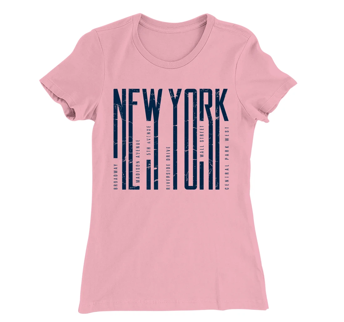 Enjoy Wear Cool New York City Avenues, New York City Graphic T-Shirt, Kid T-Shirt and Women T-Shirt