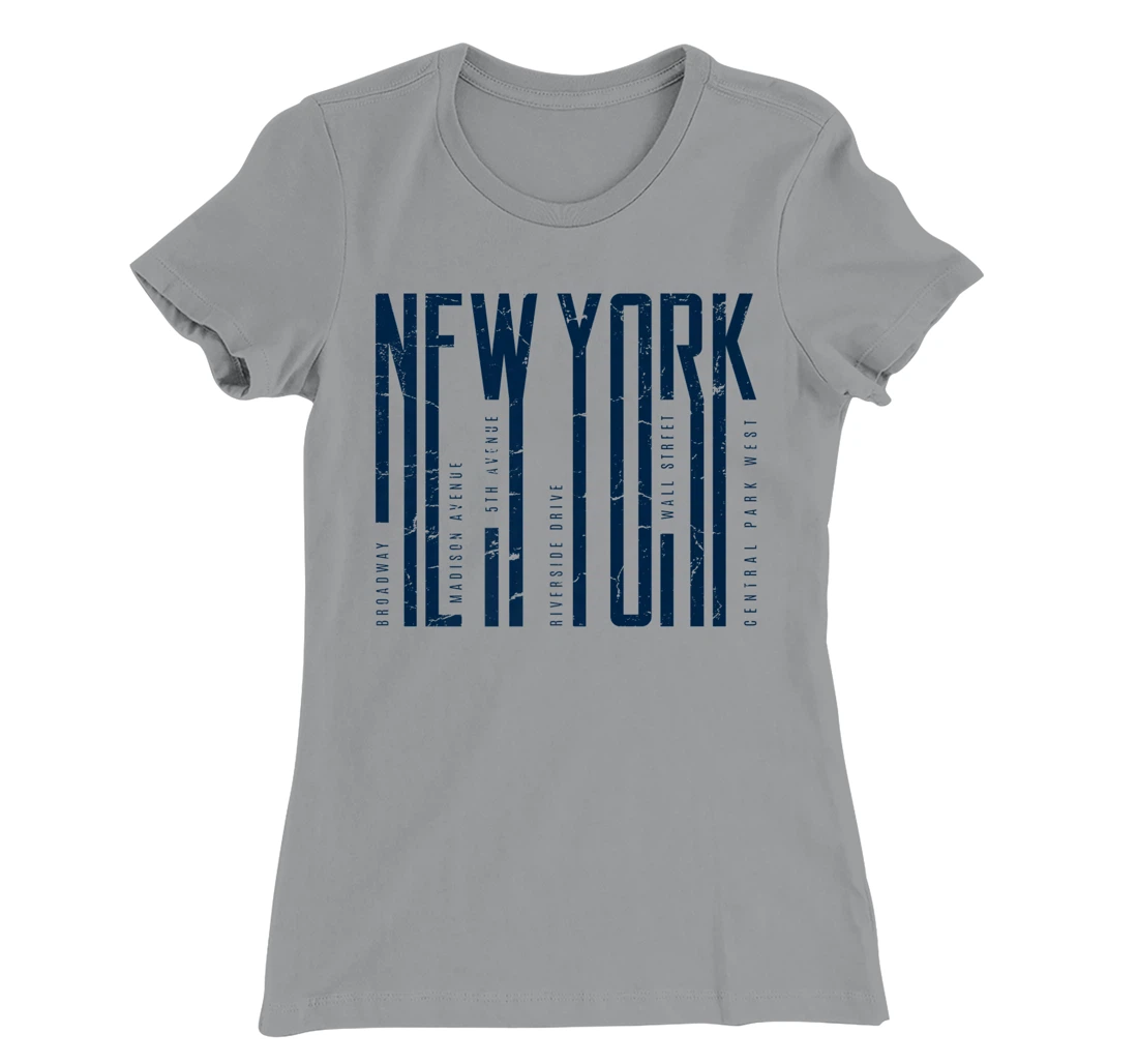 Enjoy Wear Cool New York City Avenues, New York City Graphic T-Shirt, Kid T-Shirt and Women T-Shirt