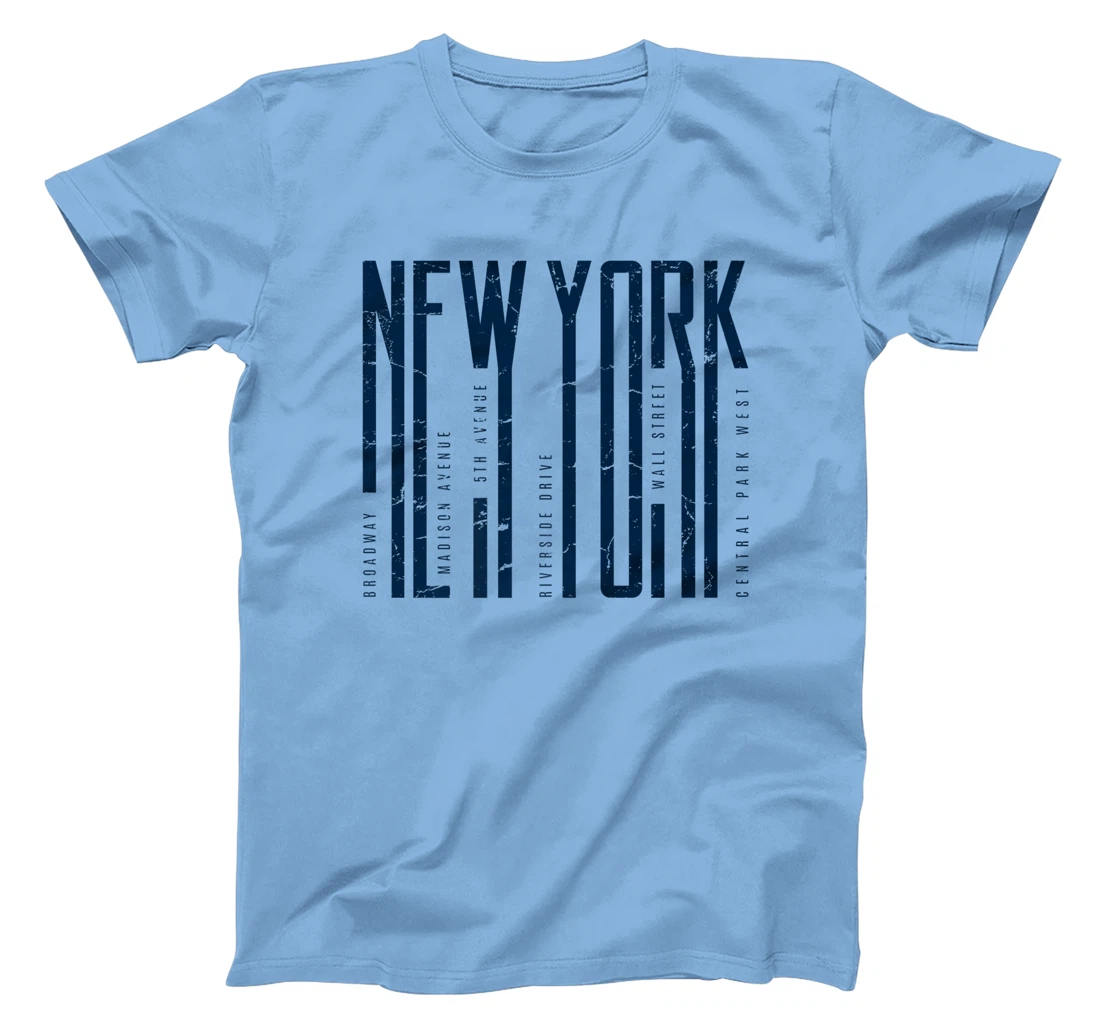 Enjoy Wear Cool New York City Avenues, New York City Graphic T-Shirt, Kid T-Shirt and Women T-Shirt