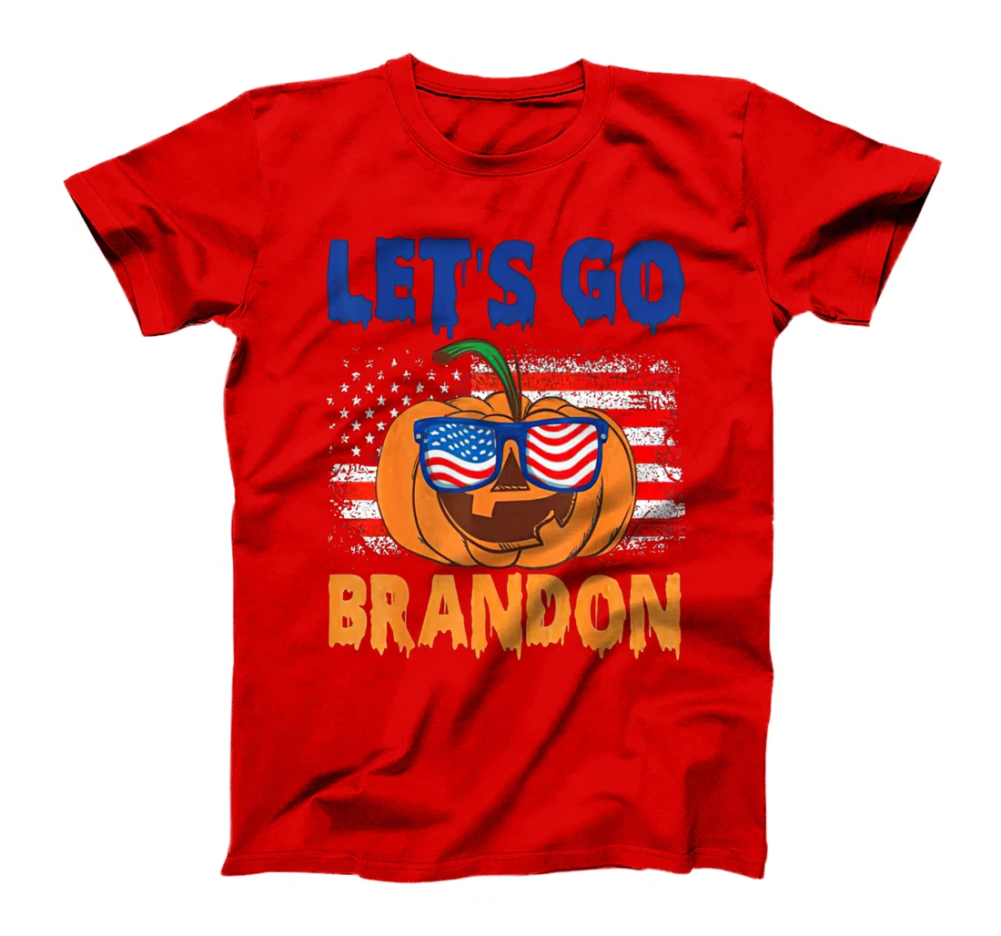 Let's Go Brandon, Anti-Liberal Chant, Impeach Biden, US Flag T-Shirt