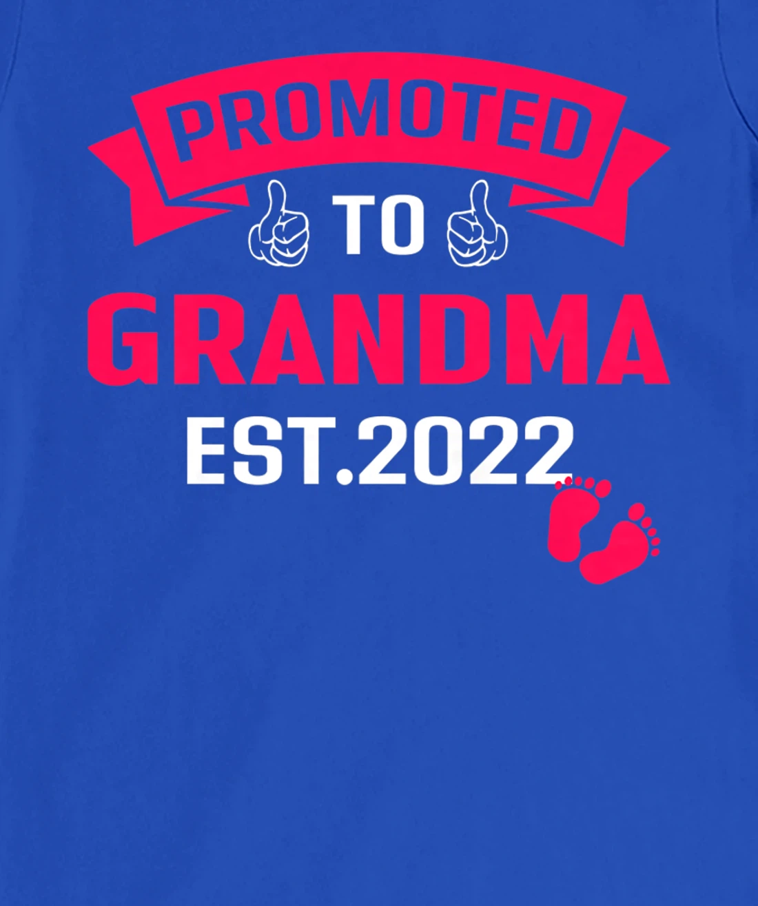 Promoted To Grandma Est. 2022 Funny Pregnancy Announcement T-Shirt, Women T-Shirt