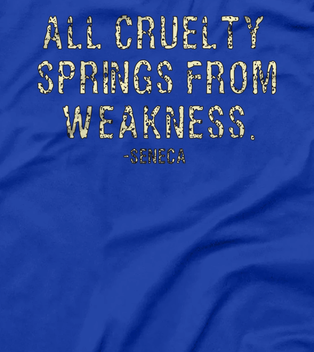 Motivational Seneca Quote Stoic Ancient Roman Philosophy T-Shirt