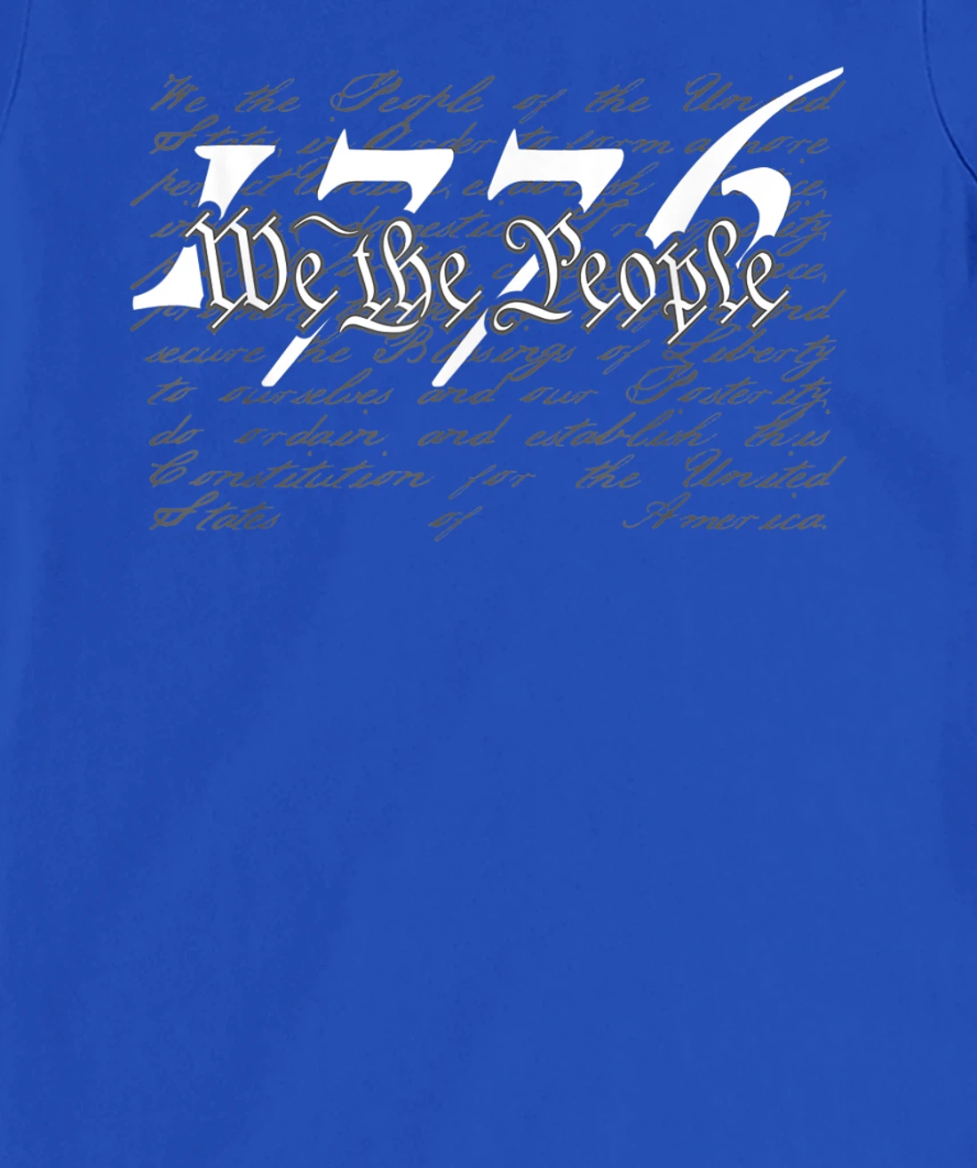 Preamble of the US Constitution, We The People T-Shirt, Women T-Shirt