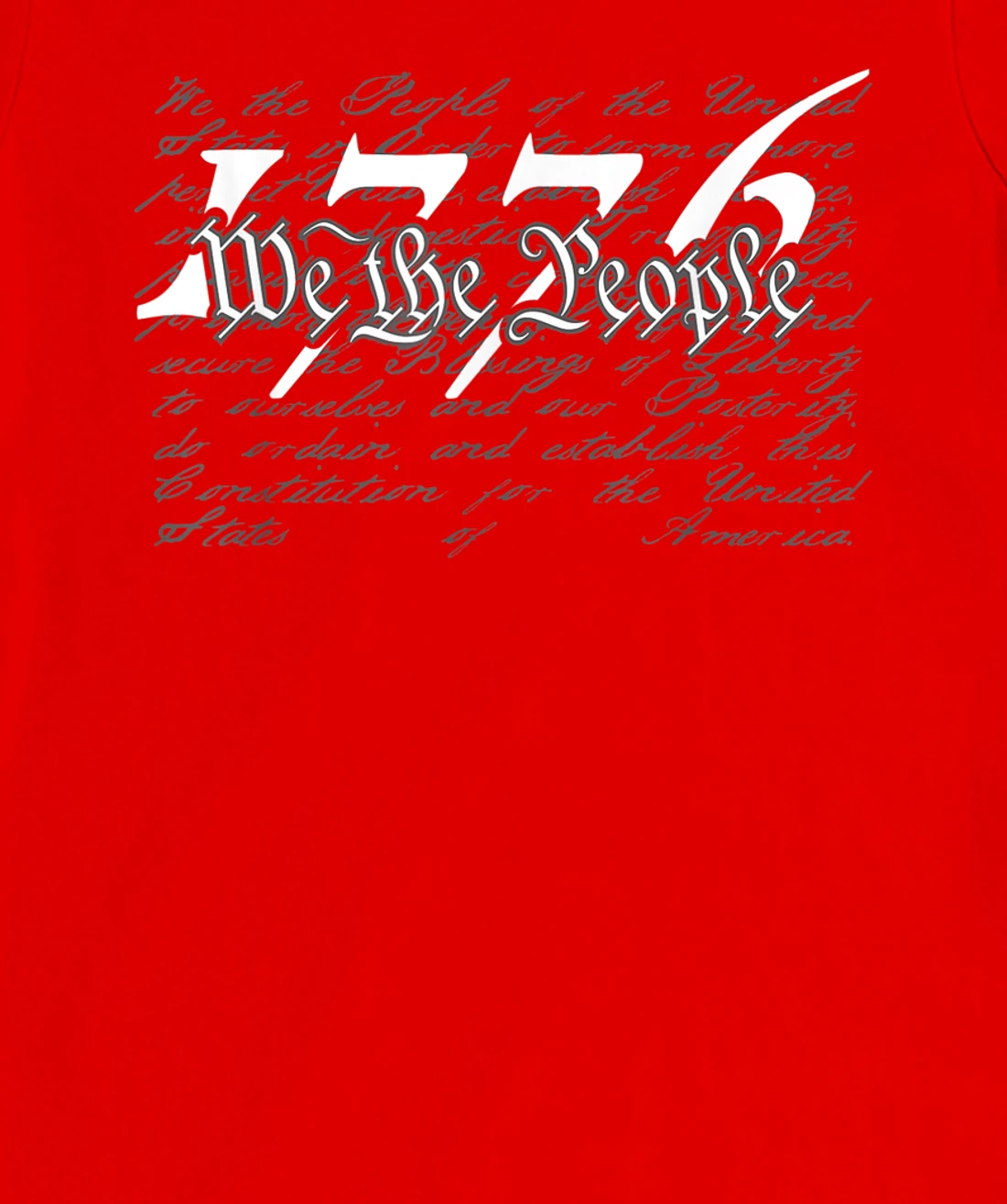 Preamble of the US Constitution, We The People T-Shirt, Women T-Shirt