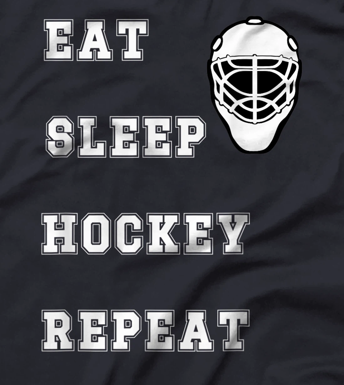 Eat Sleep Hockey Repeat, Hockey Lovers Apparel T-Shirt
