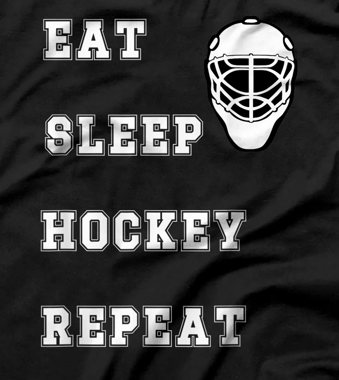 Eat Sleep Hockey Repeat, Hockey Lovers Apparel T-Shirt