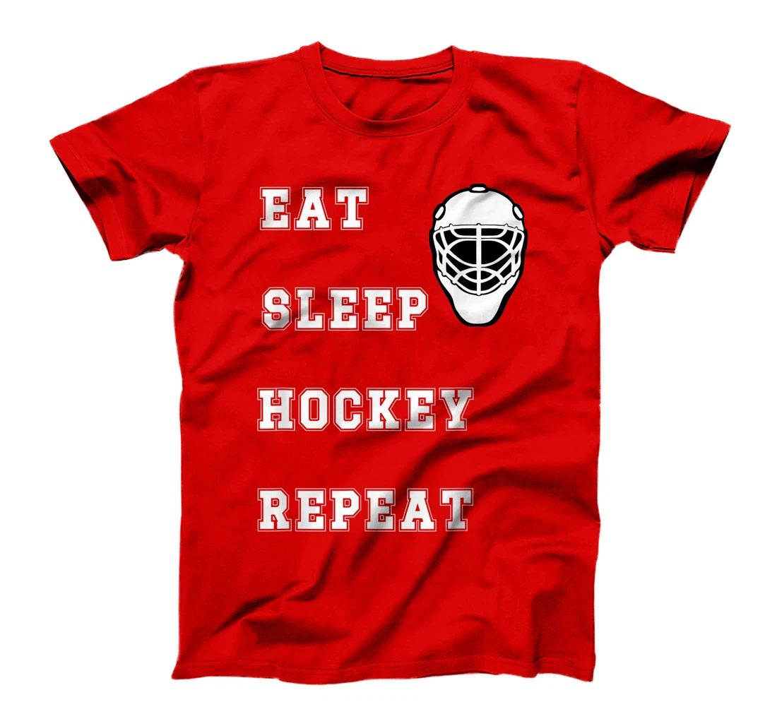 Eat Sleep Hockey Repeat, Hockey Lovers Apparel T-Shirt