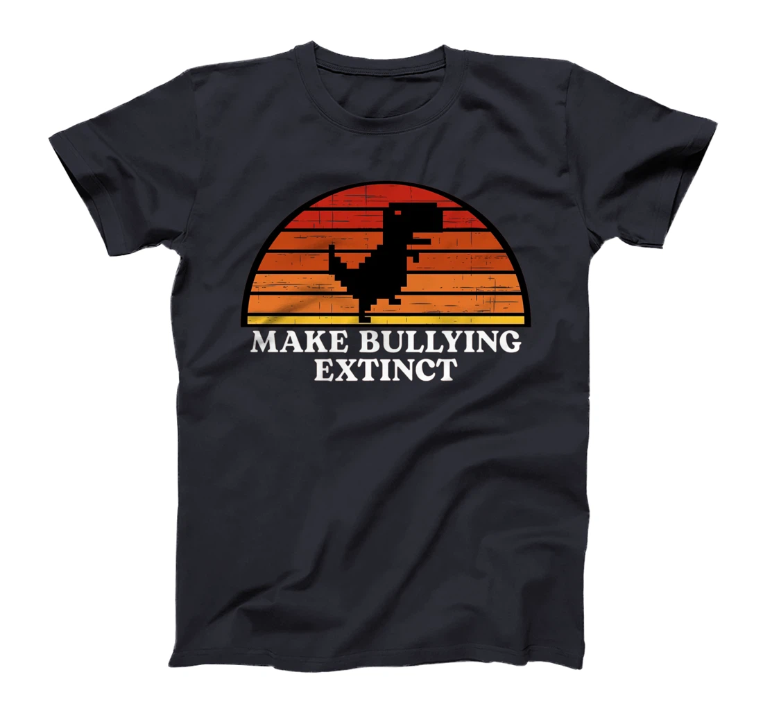 Make Bullying Extinct,We Wear Orange For Unity Day,Dinosaur T-Shirt
