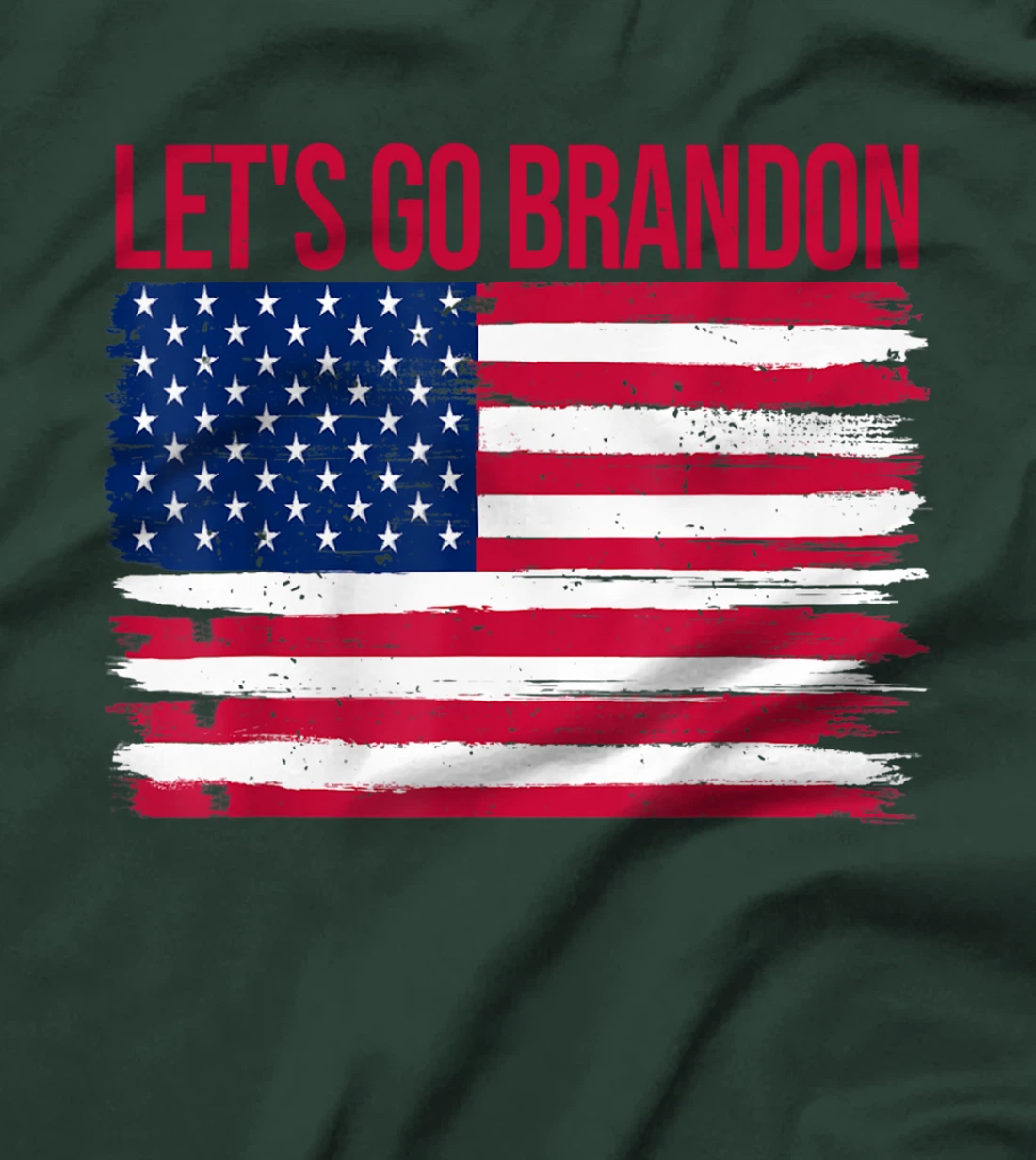 Let's Go Brandon American Flag Vintage Funny Anti Bien Club T-Shirt