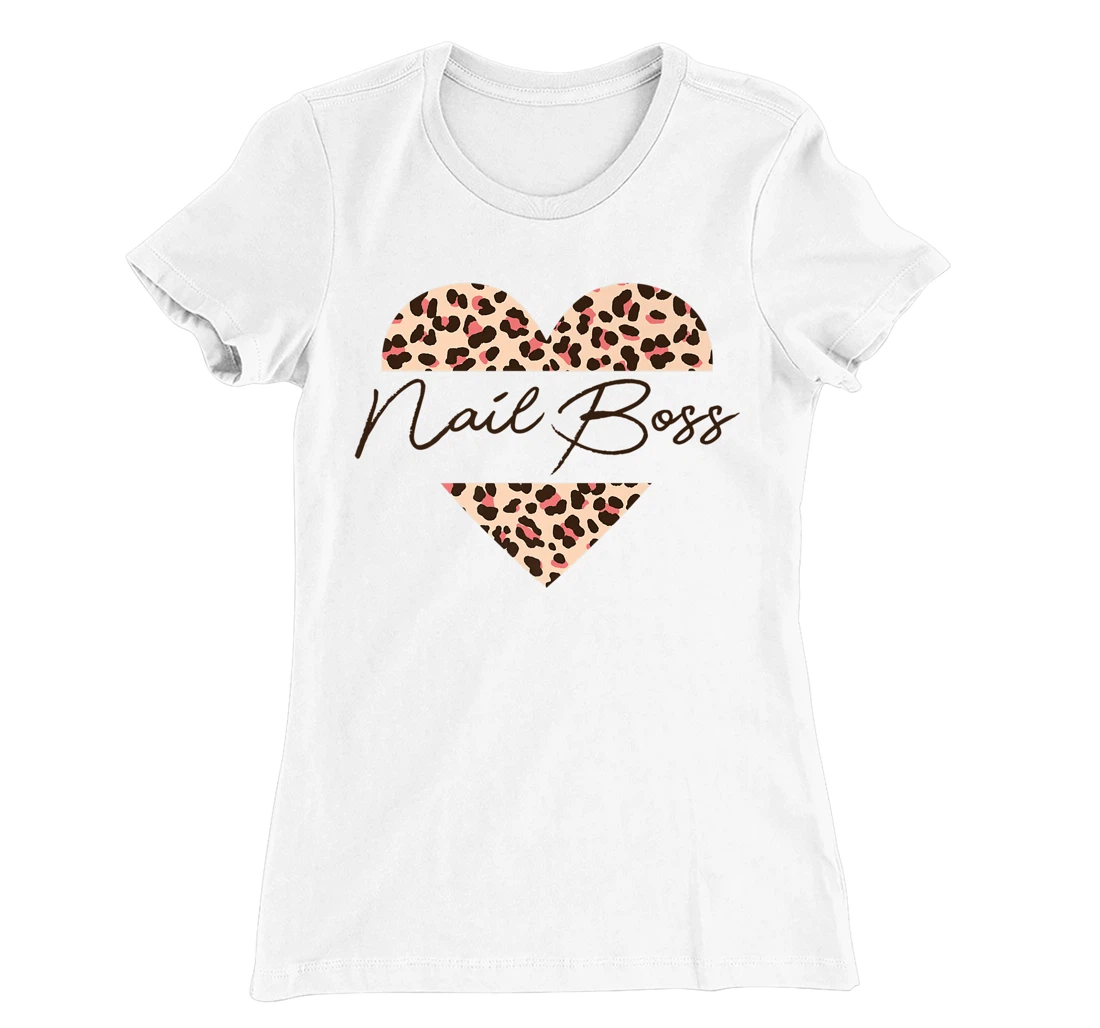 Womens Manicurist Cosmetologist Nail Boss T-Shirt, Women T-Shirt