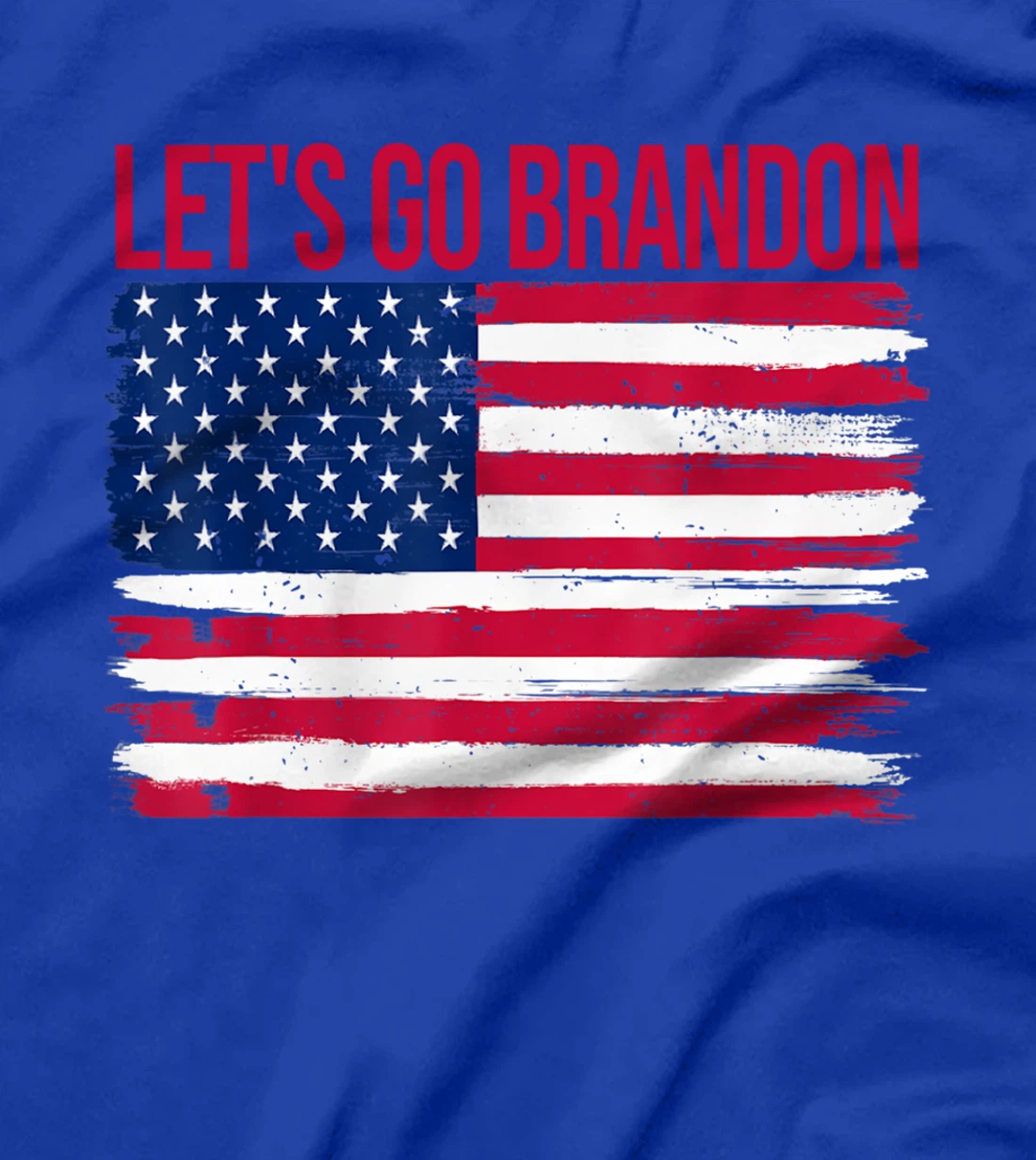 Let's Go Brandon American Flag Vintage Funny Anti Bien Club T-Shirt