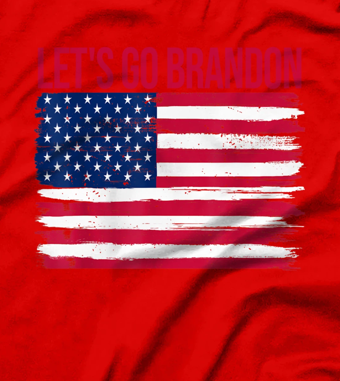 Let's Go Brandon American Flag Vintage Funny Anti Bien Club T-Shirt