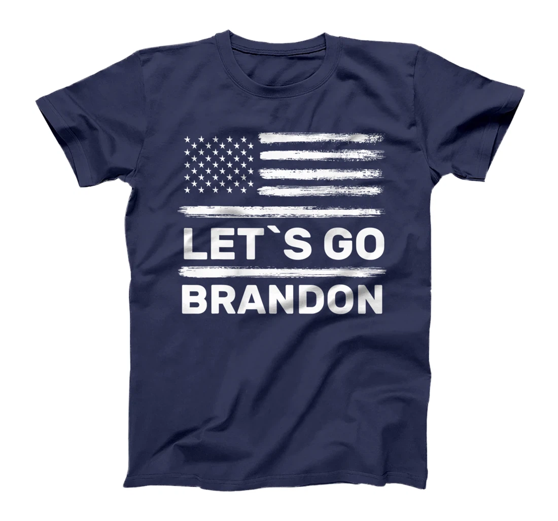 Lets Go Brandon - Let's Go Brandon American Flag Vintage T-Shirt