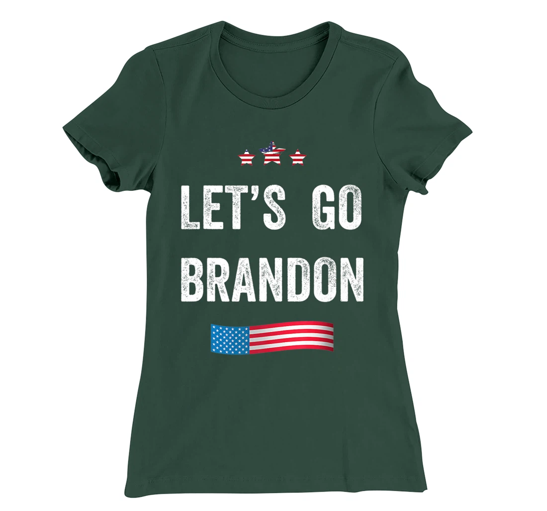 Let's Go Brandon Funny Anti Bien Club Let's Go Brandon T-Shirt, Women T-Shirt