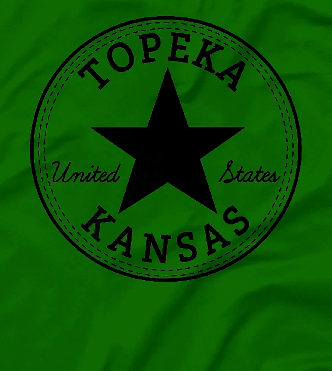 Womens Topeka Kansas USA Skater travel holiday tourist fun souvenir T-Shirt, Women T-Shirt