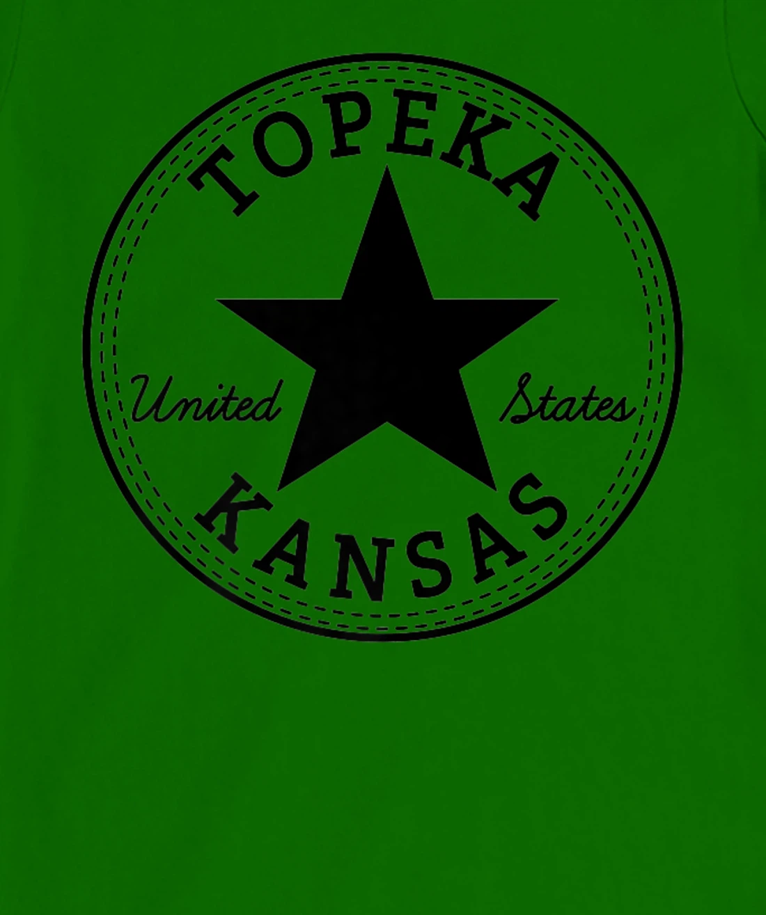 Womens Topeka Kansas USA Skater travel holiday tourist fun souvenir T-Shirt, Women T-Shirt
