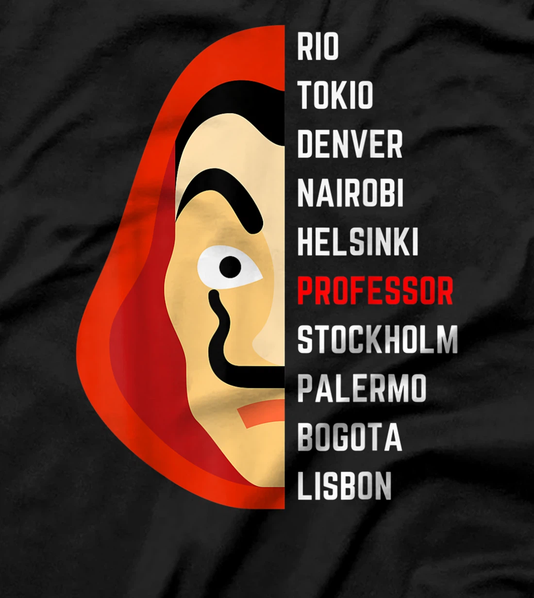 Bella Ciao Funny bank robbery money H.eist T-Shirt, Kid T-Shirt and Women T-Shirt