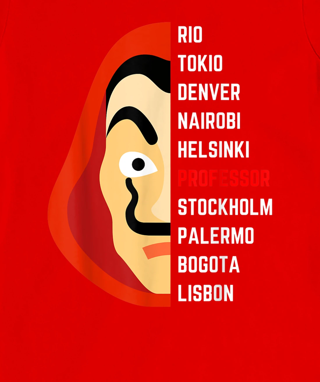 Bella Ciao Funny bank robbery money H.eist T-Shirt, Kid T-Shirt and Women T-Shirt