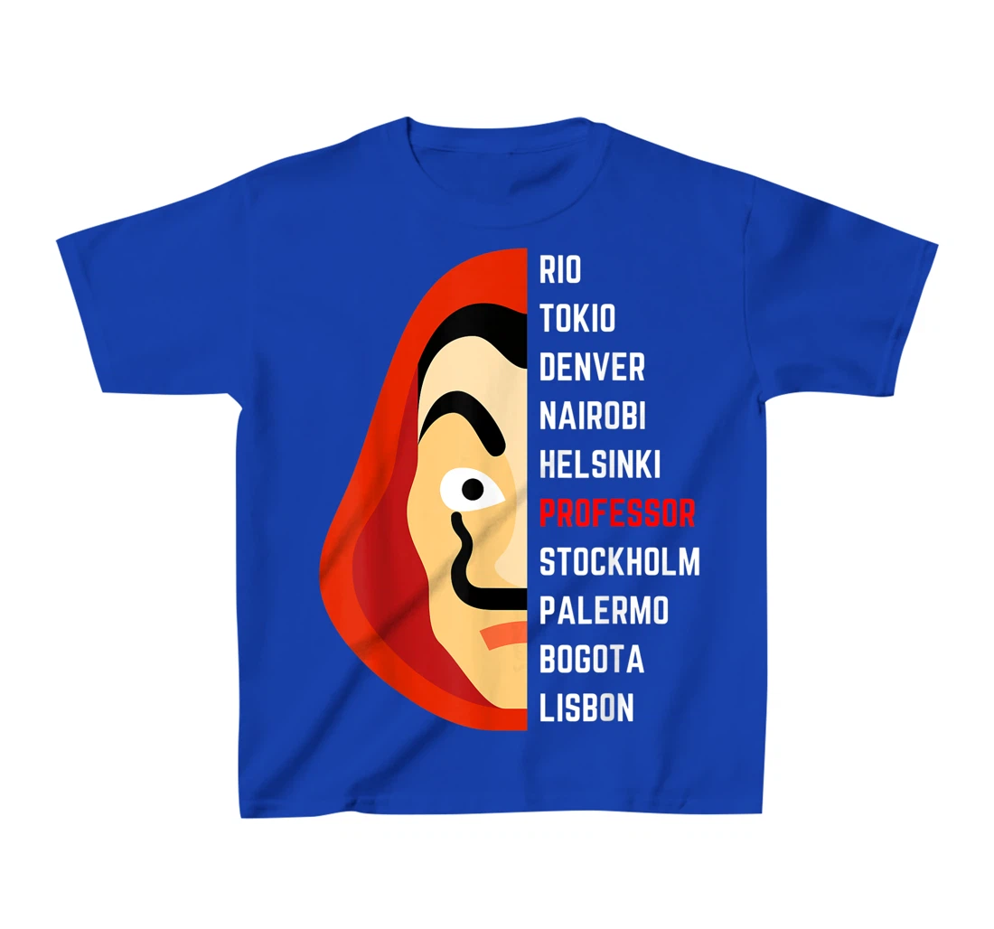 Bella Ciao Funny bank robbery money H.eist T-Shirt, Kid T-Shirt and Women T-Shirt