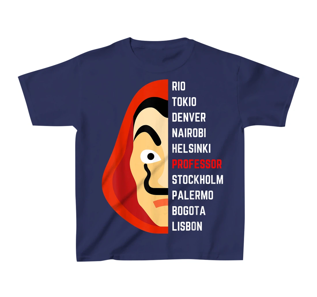 Bella Ciao Funny bank robbery money H.eist T-Shirt, Kid T-Shirt and Women T-Shirt