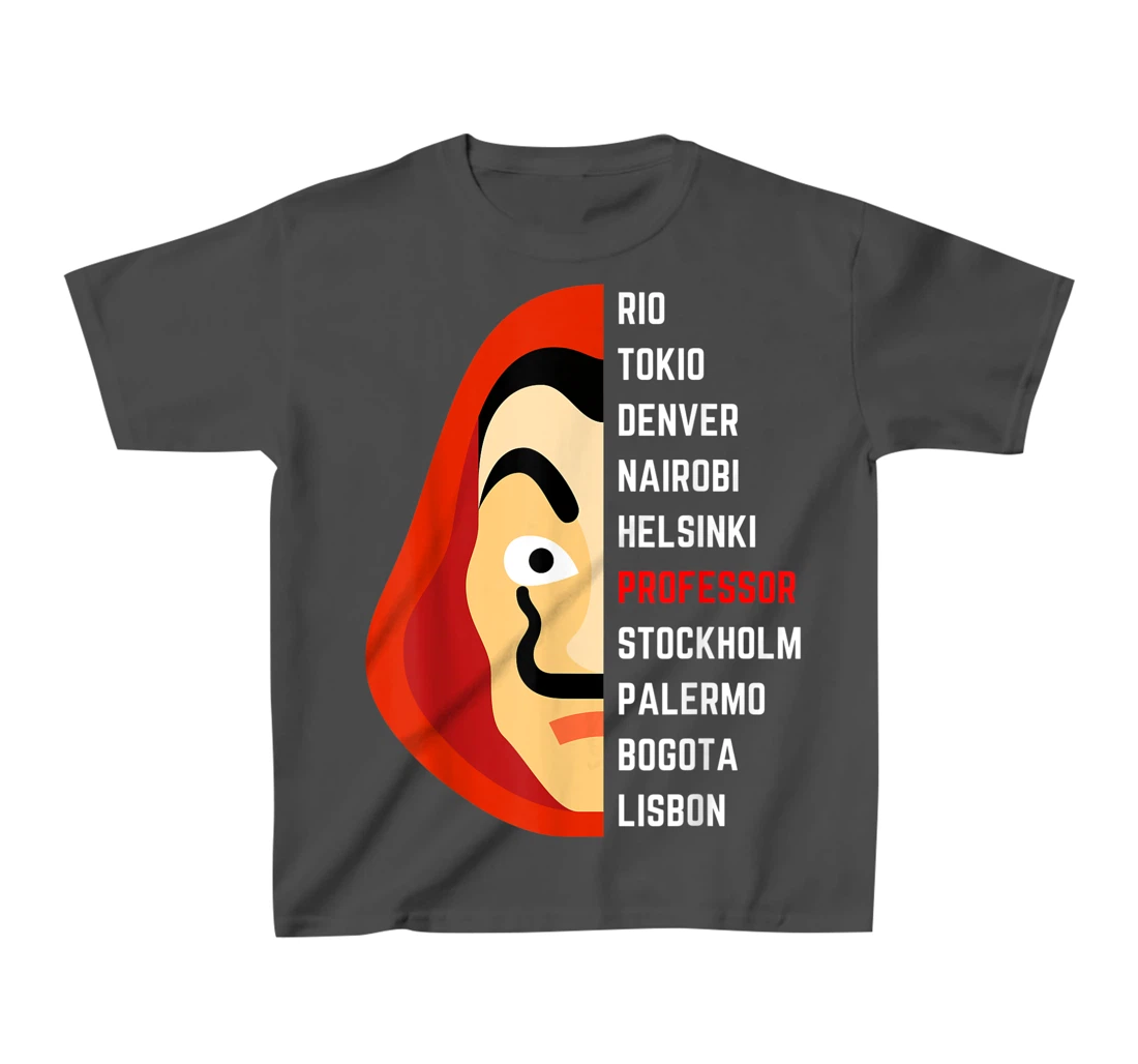 Bella Ciao Funny bank robbery money H.eist T-Shirt, Kid T-Shirt and Women T-Shirt