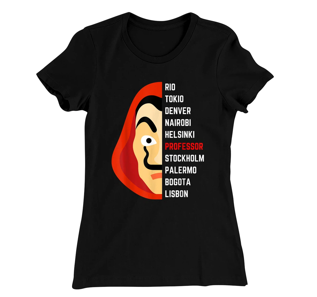 Bella Ciao Funny bank robbery money H.eist T-Shirt, Kid T-Shirt and Women T-Shirt