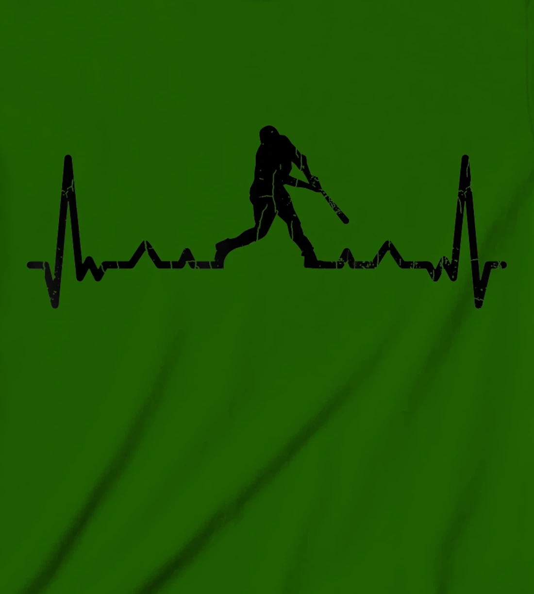 Womens Baseball Player Heartbeat Funny Coach Sports Graphic T-Shirt, Kid T-Shirt and Women T-Shirt